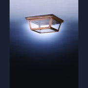 Northeast Lantern - 4204-DAB-MED2-SMG - Two Light Flush Mount - Flush Mount - Dark Antique Brass