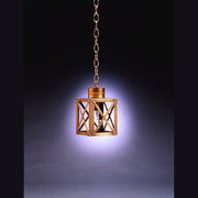 Northeast Lantern - 5012-AB-MED-CLR - One Light Hanging Lantern - Suffolk - Antique Brass