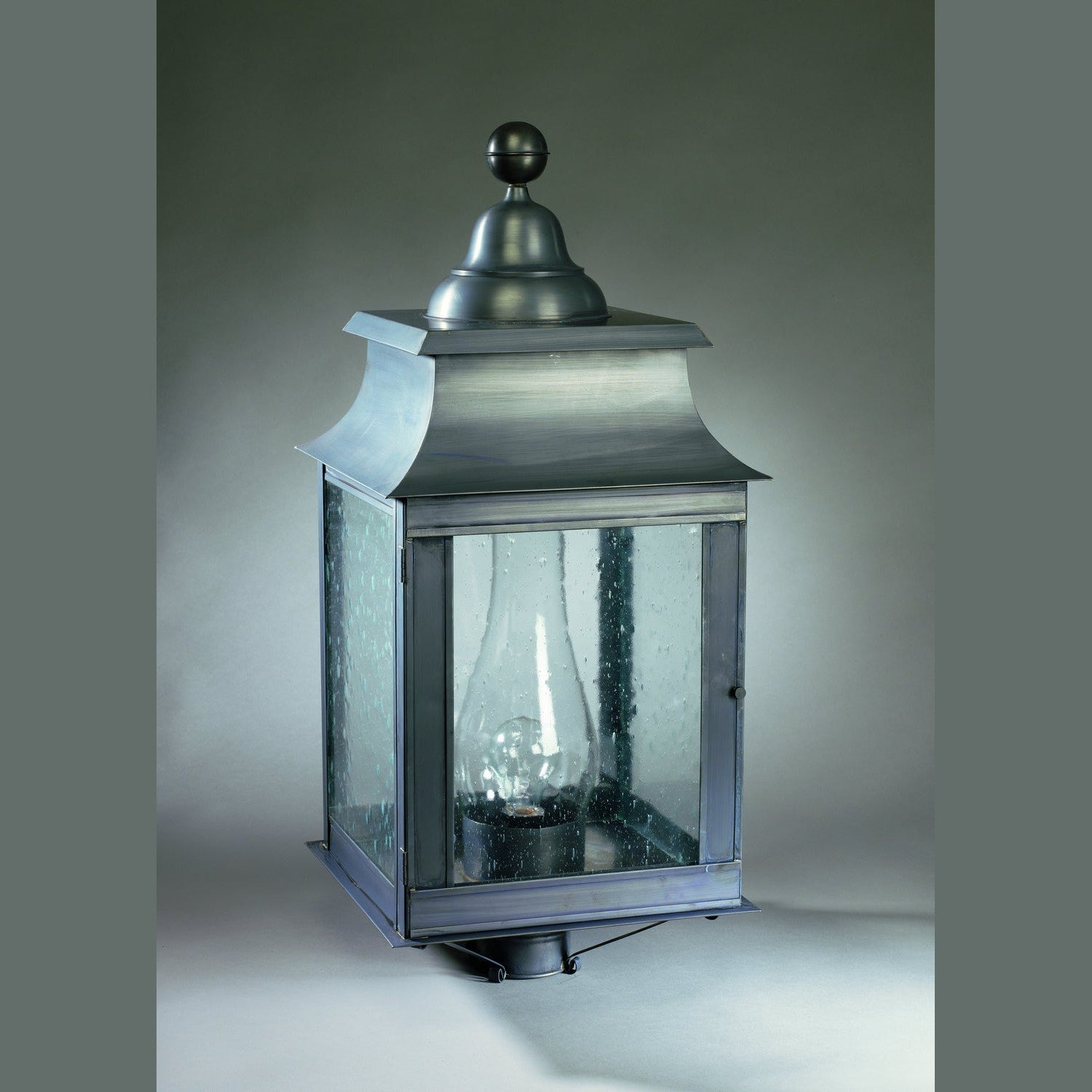 Northeast Lantern - 5653-DB-CIM-CSG - One Light Post Mount - Concord - Dark Brass