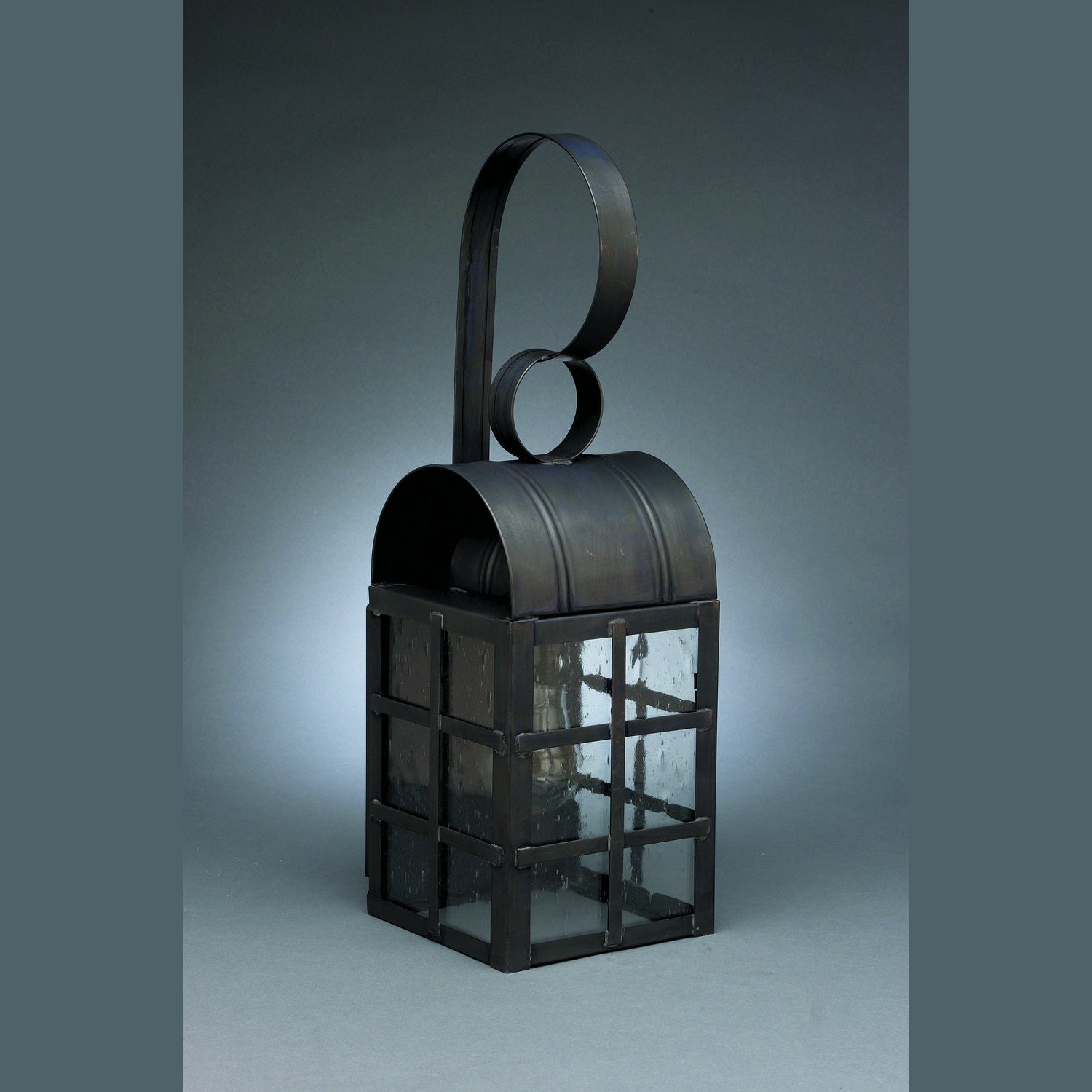 Northeast Lantern - 6131-DB-MED-CSG - One Light Wall Mount - Adams - Dark Brass