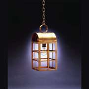Northeast Lantern - 6142-AB-MED-CLR - One Light Hanging Lantern - Adams - Antique Brass