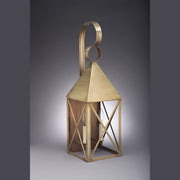 Northeast Lantern - 7051-AB-LT2-CLR - Two Light Wall Mount - York - Antique Brass
