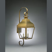 Northeast Lantern - 7638-AB-LT2-SMG - Two Light Wall Mount - Stanfield - Antique Brass