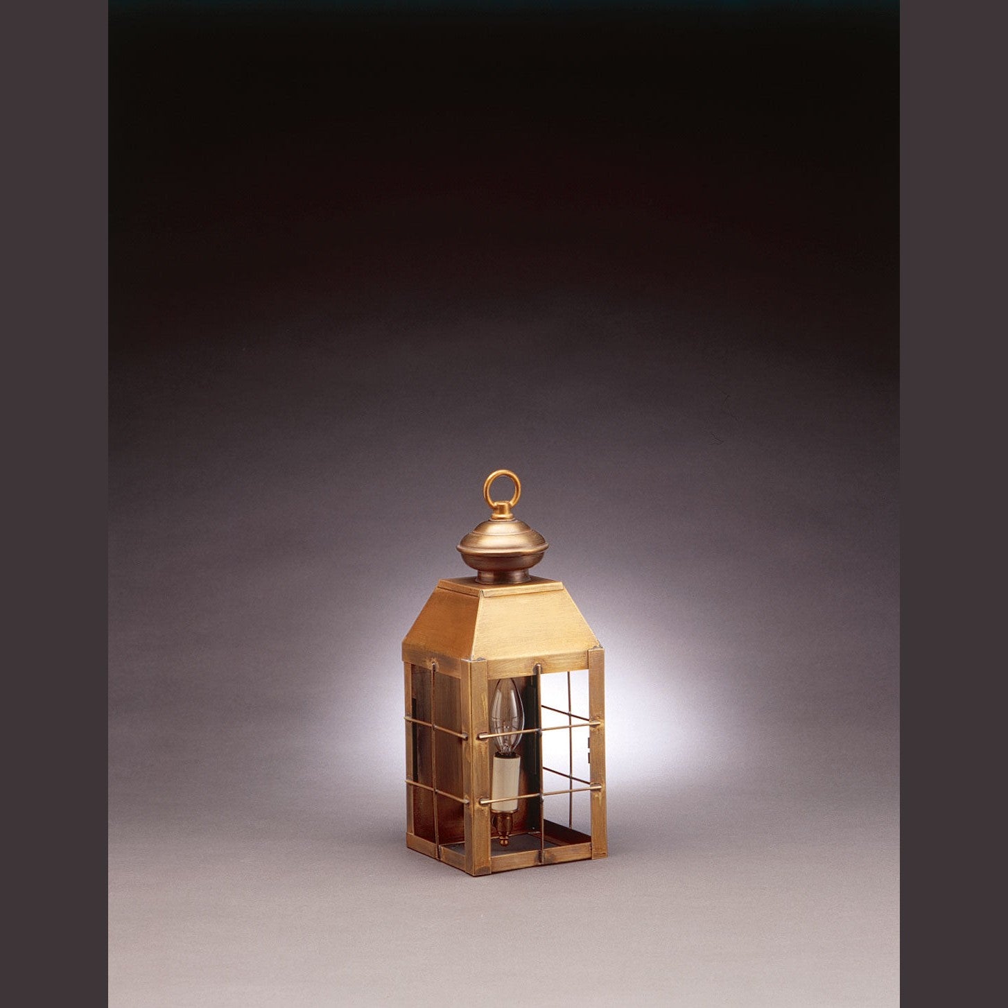 Northeast Lantern - 8311-AB-LT1-CLR - One Light Wall Mount - Woodcliffe - Antique Brass