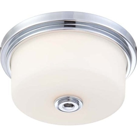 Nuvo Lighting - 60-4591 - Two Light Flush Mount - Soho - Polished Chrome