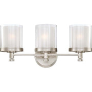 Nuvo Lighting - 60-4643 - Three Light Vanity - Decker - Brushed Nickel