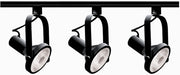 Nuvo Lighting - TK317 - Three Light Track Kit - Track Lighting Kits Black - Black