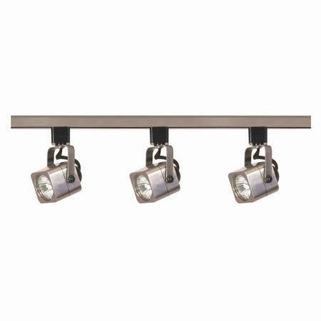 Nuvo Lighting - TK347 - Three Light Track Kit - Track Lighting Kits Brushed Nickel - Brushed Nickel