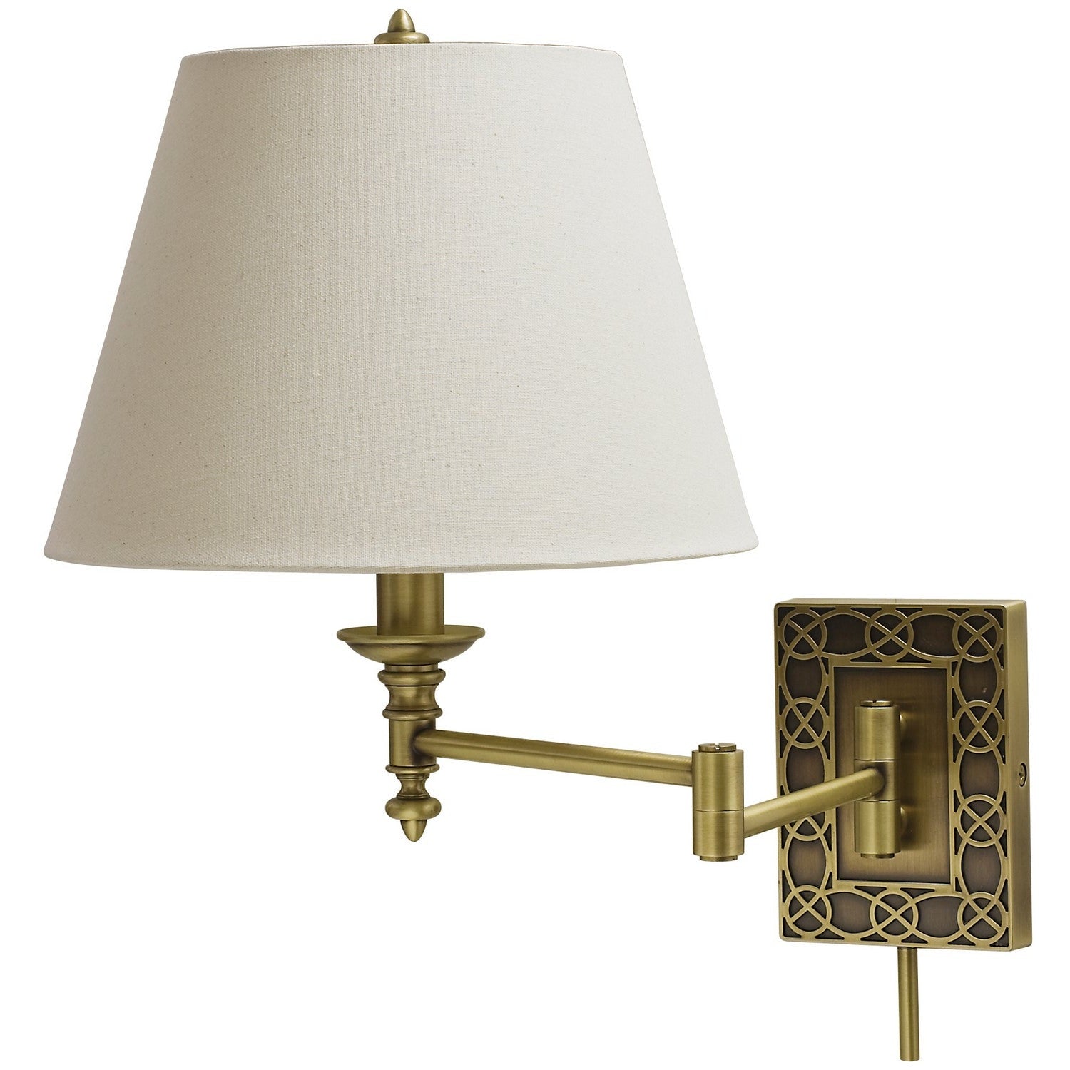 House of Troy - WS763-AB - One Light Wall Sconce - Decorative Wall Swing - Antique Brass