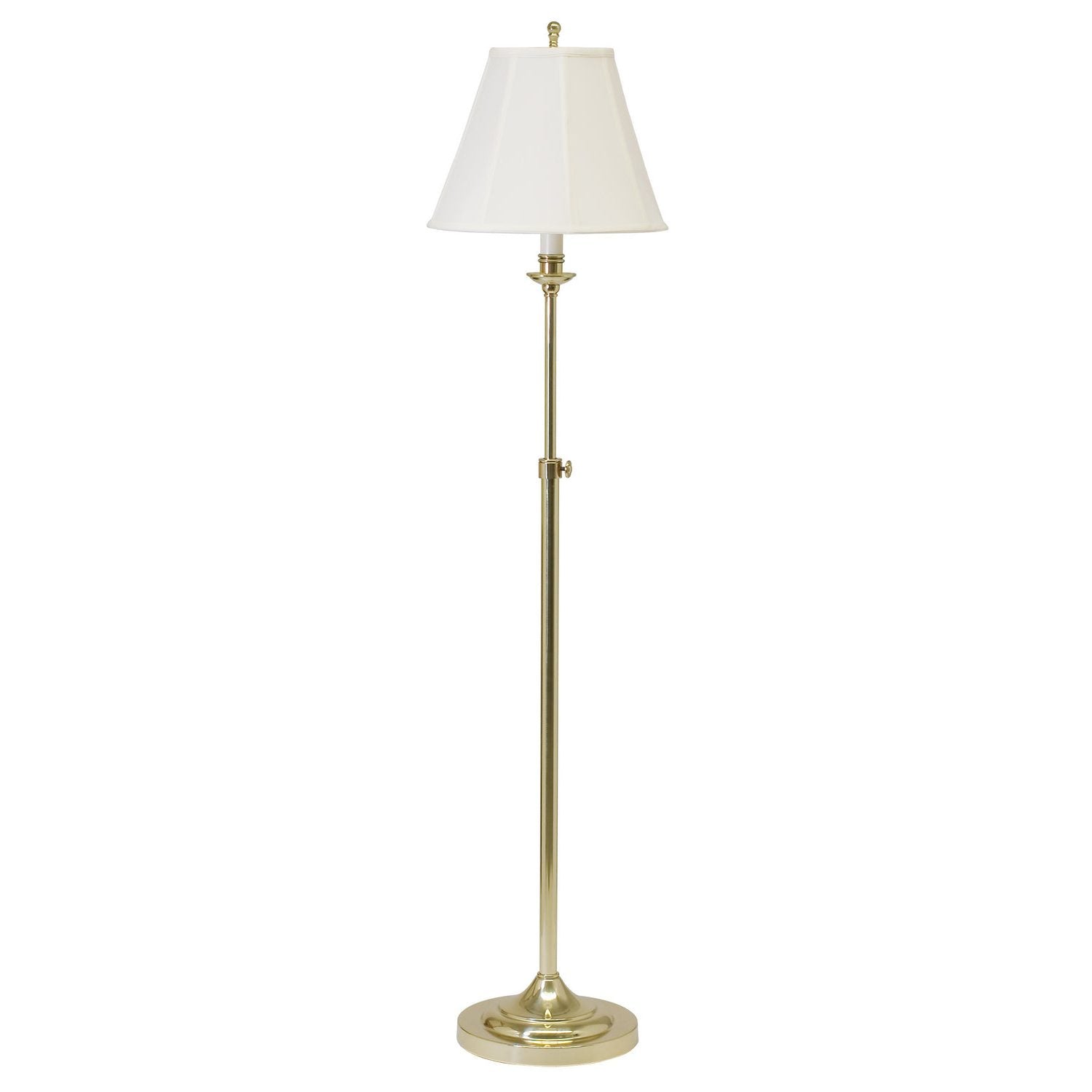 House of Troy - CL201-PB - One Light Floor Lamp - Club - Polished Brass