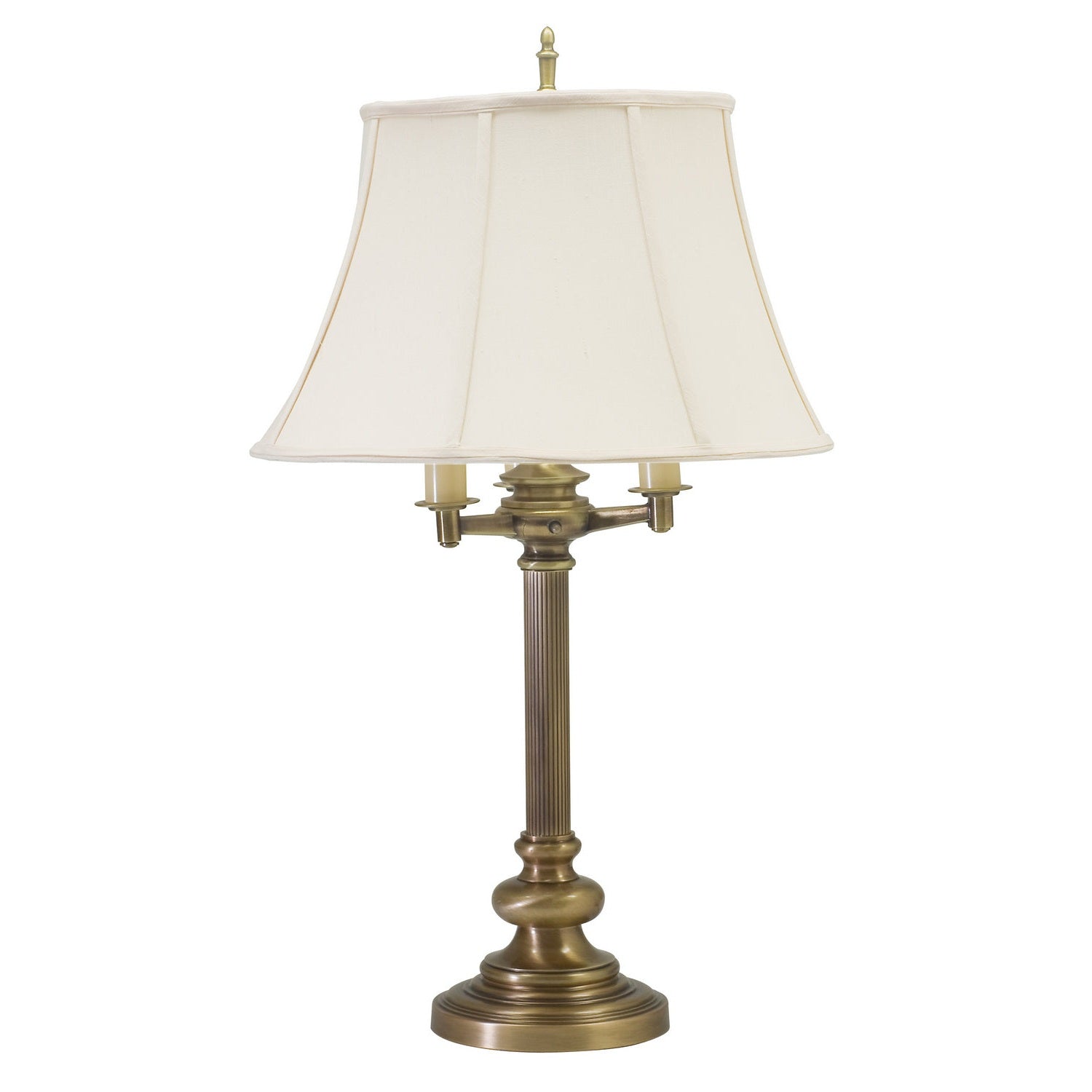 House of Troy - N650-AB - Four Light Table Lamp - Newport - Antique Brass