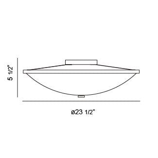 Eurofase - 20371-029 - Five Light Flushmount - Blanko - Satin Nickel