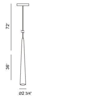 Eurofase - 20446-024 - One Light Pendant - Sliver - Polished Nickel