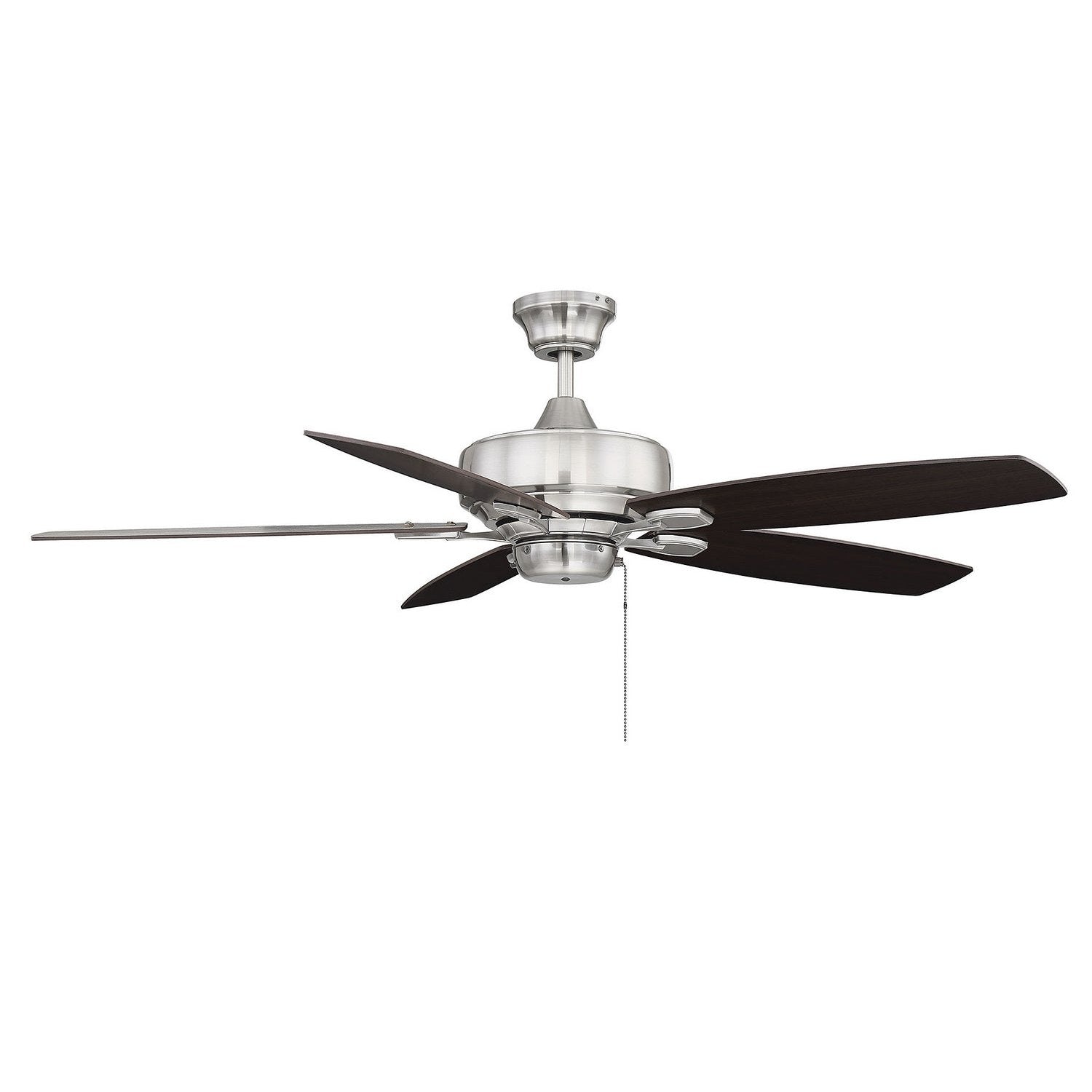 Meridian - M2016BP - 52" Ceiling Fan - Wind Star - Brushed Pewter