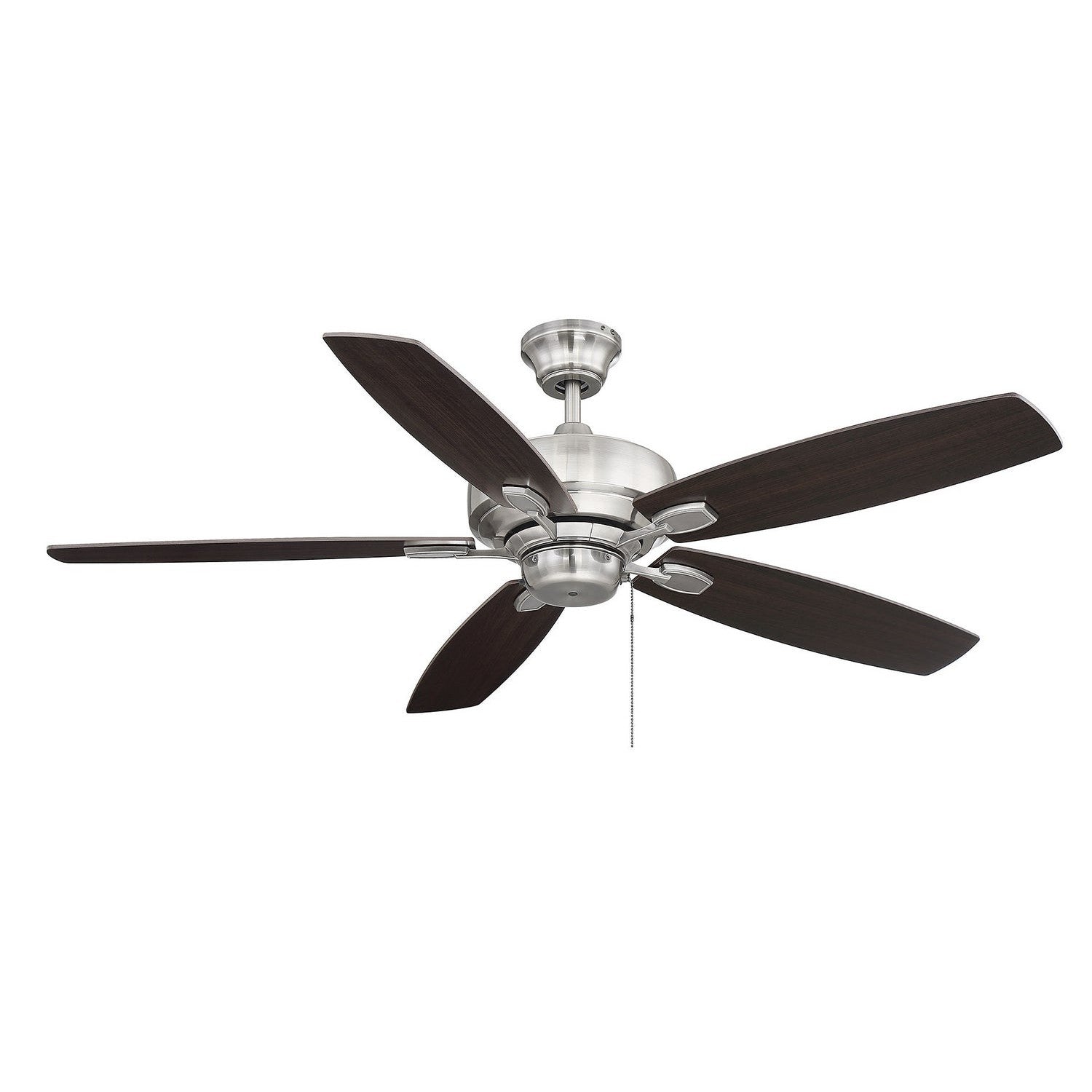 Meridian - M2016BP - 52" Ceiling Fan - Wind Star - Brushed Pewter
