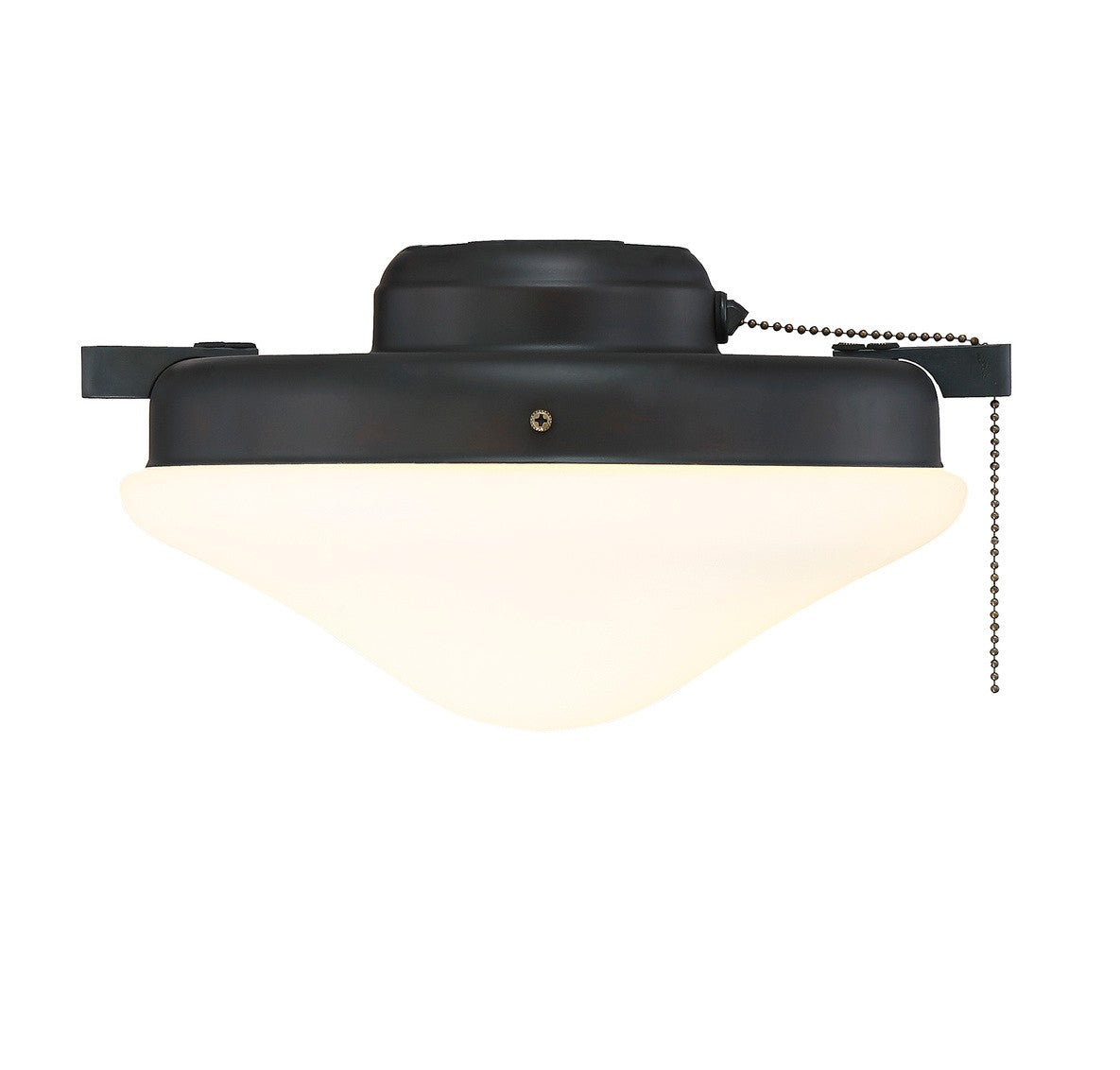 Meridian - M2027ORB - Two Light Fan Light Kit - Crimson - Oil Rubbed Bronze