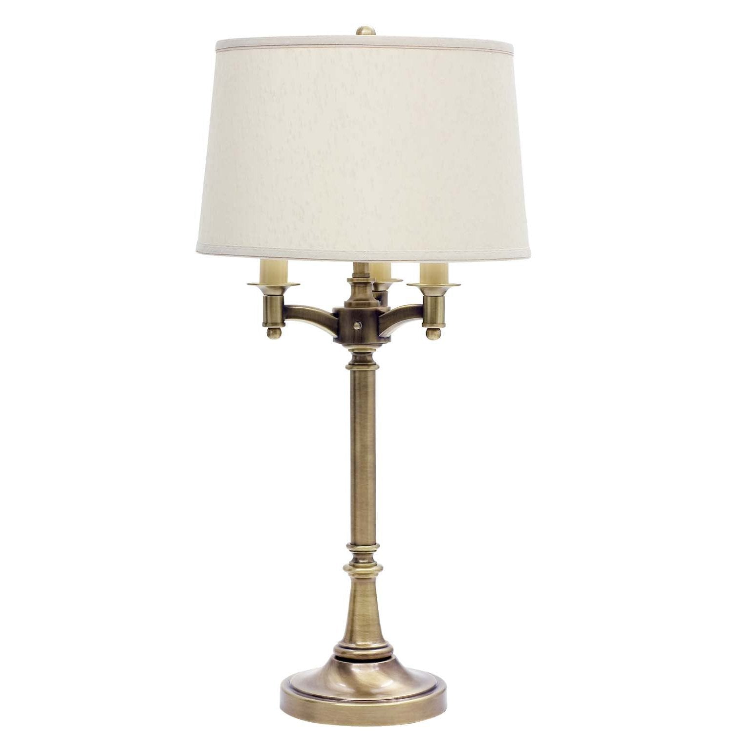 House of Troy - L850-AB - Four Light Table Lamp - Lancaster - Antique Brass
