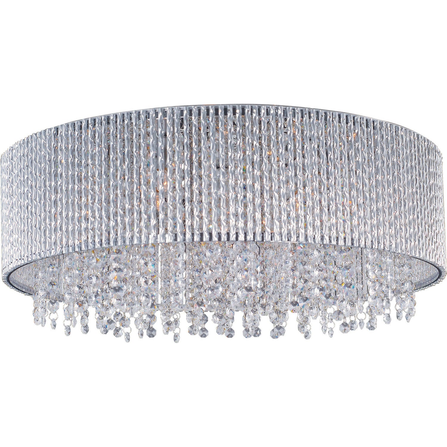 ET2 - E23132-10PC - LED Flush Mount - Spiral - Polished Chrome