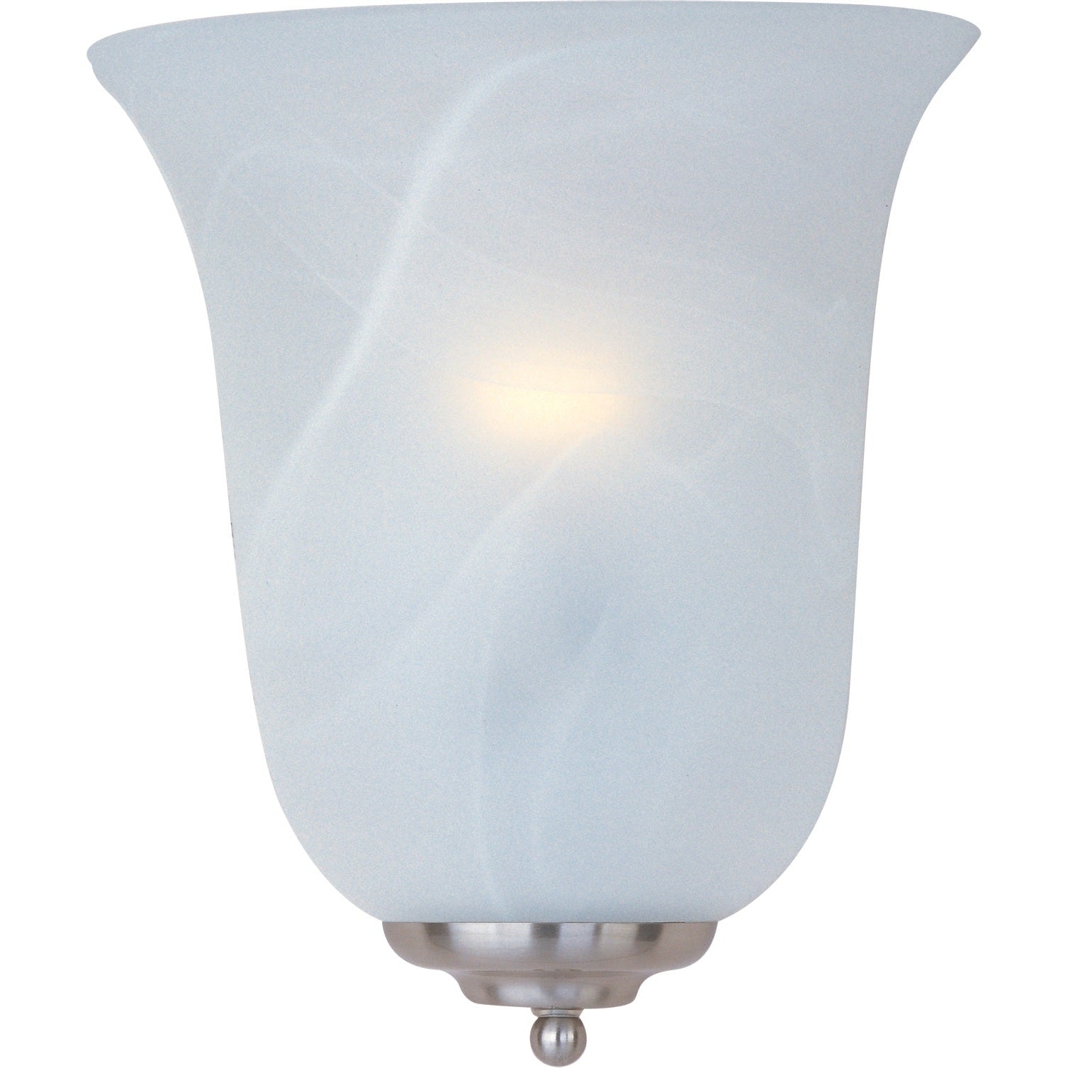Maxim - 20581MRSN - One Light Wall Sconce - Essentials - 2058x - Satin Nickel