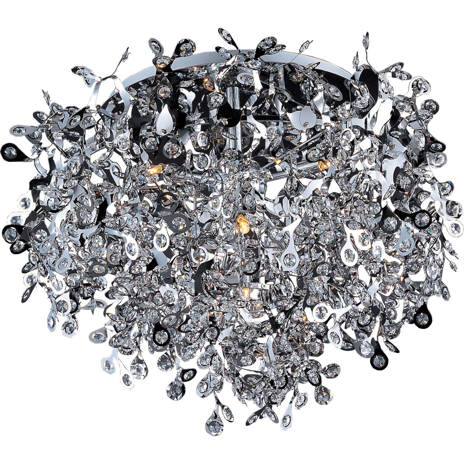 Maxim - 24200BCPC - Seven Light Flush Mount - Comet - Polished Chrome