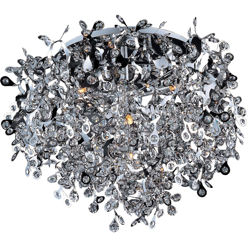 Maxim - 24200BCPC - Seven Light Flush Mount - Comet - Polished Chrome