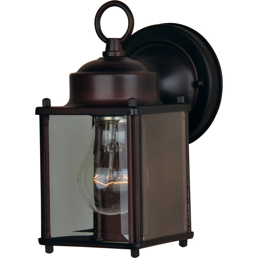 Maxim - 6879CLOI - One Light Outdoor Wall Lantern - Side Door - Oil Rubbed Bronze