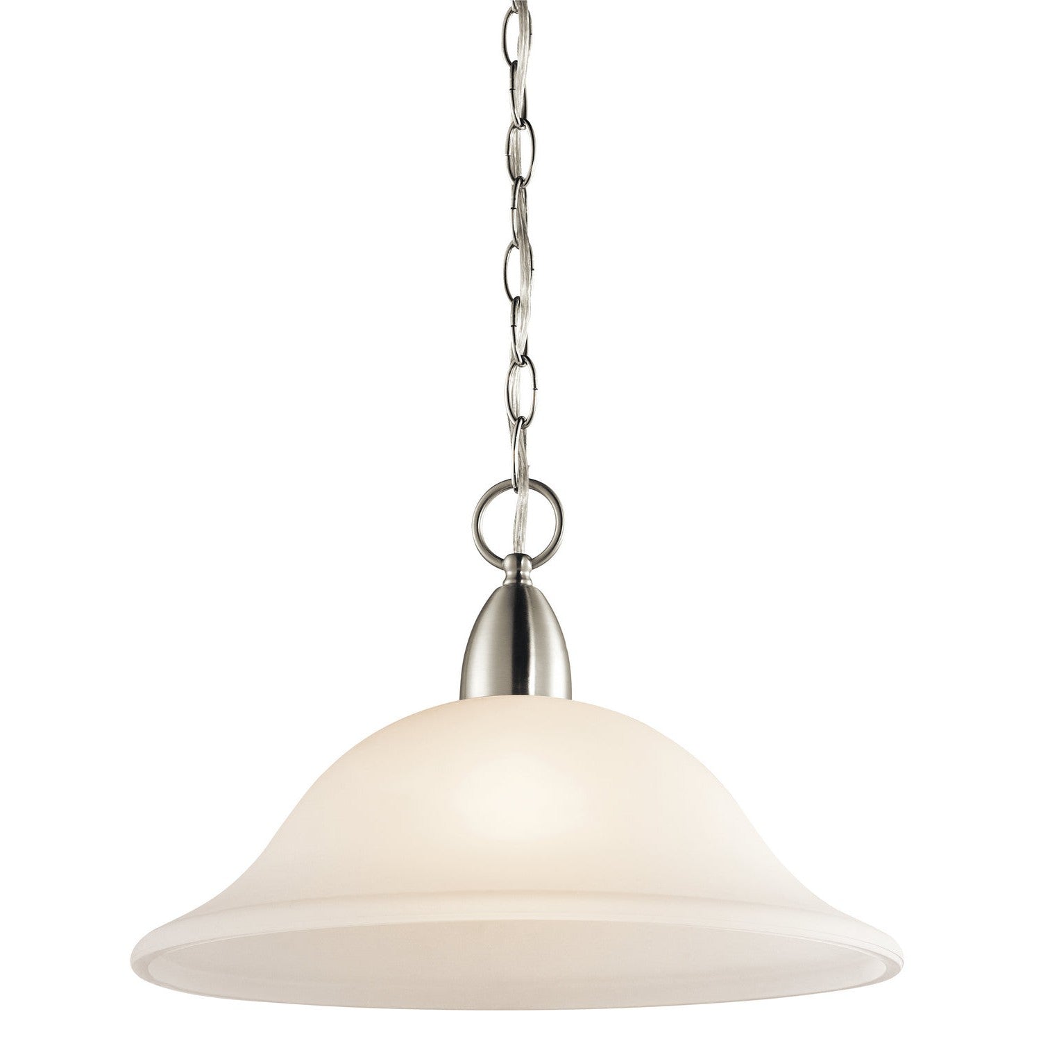Kichler - 42881NI - One Light Pendant - Nicholson - Brushed Nickel