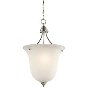 Kichler - 42882NI - One Light Foyer Pendant - Nicholson - Brushed Nickel