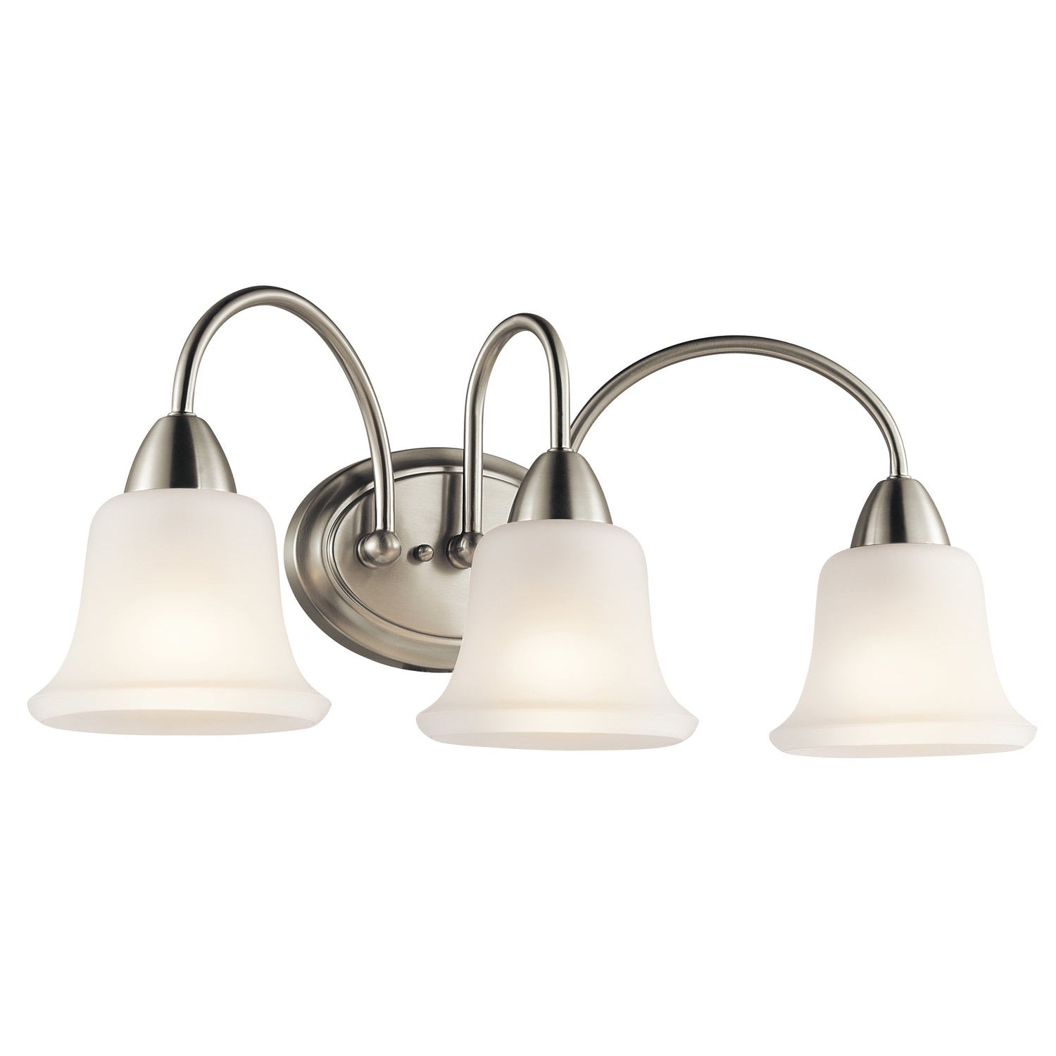 Kichler - 45883NI - Three Light Bath - Nicholson - Brushed Nickel