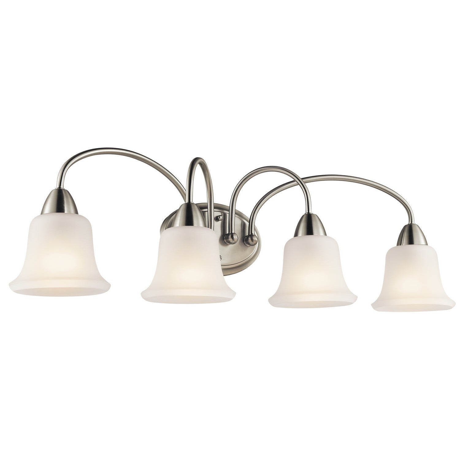 Kichler - 45884NI - Four Light Bath - Nicholson - Brushed Nickel