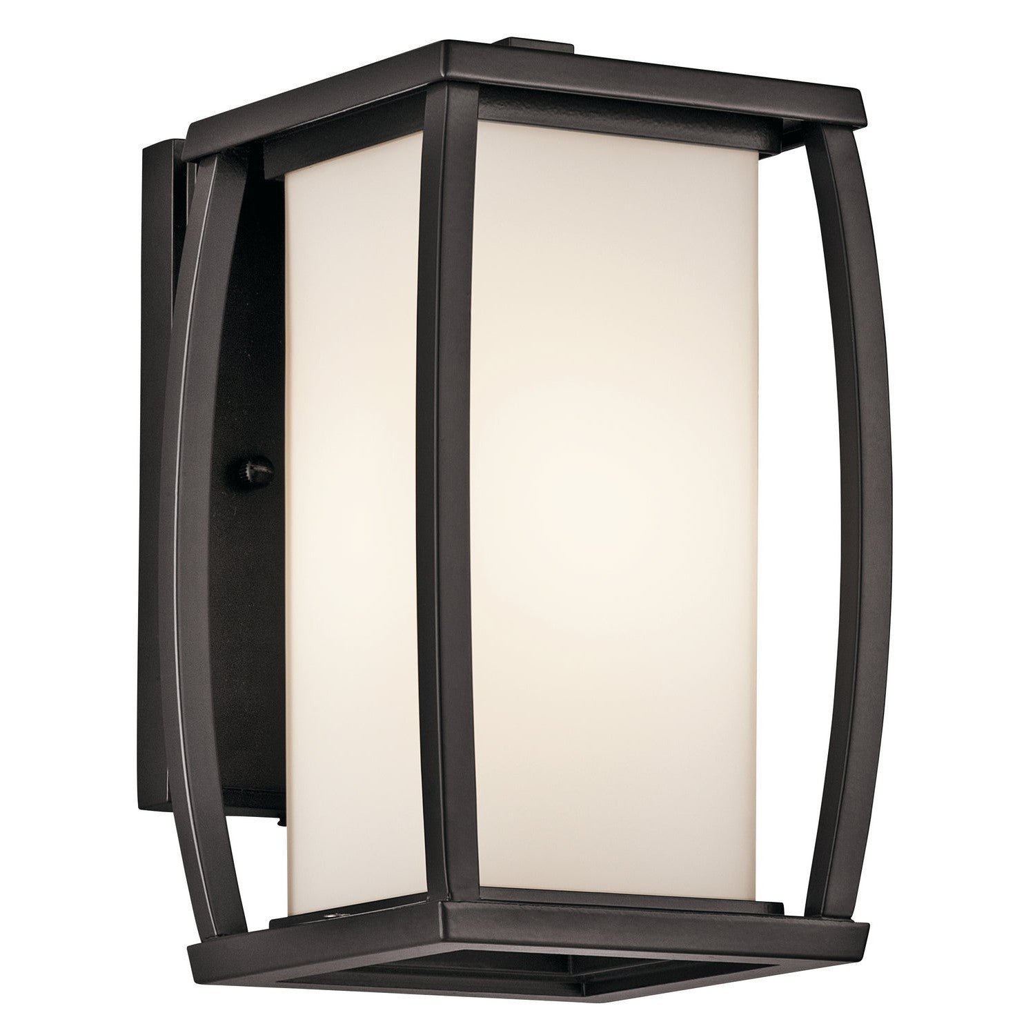Kichler - 49336AZ - One Light Outdoor Wall Mount - Bowen - Architectural Bronze