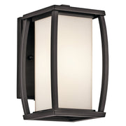 Kichler - 49336AZ - One Light Outdoor Wall Mount - Bowen - Architectural Bronze