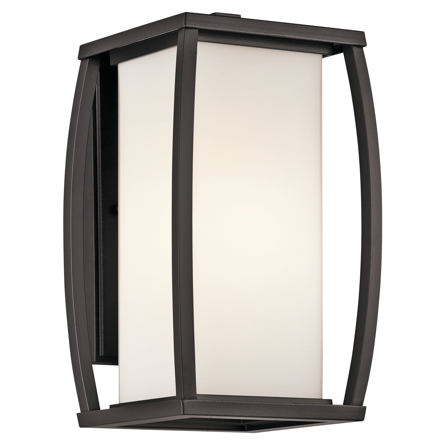 Kichler - 49337AZ - One Light Outdoor Wall Mount - Bowen - Architectural Bronze