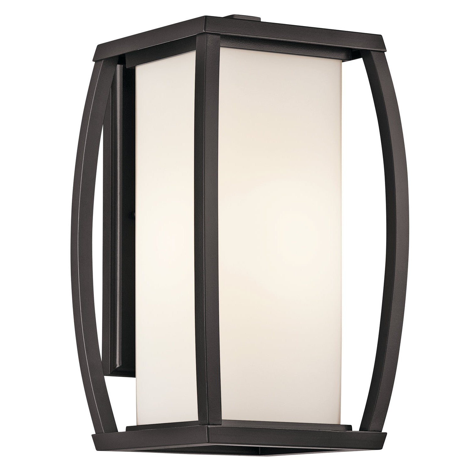 Kichler - 49338AZ - One Light Outdoor Wall Mount - Bowen - Architectural Bronze