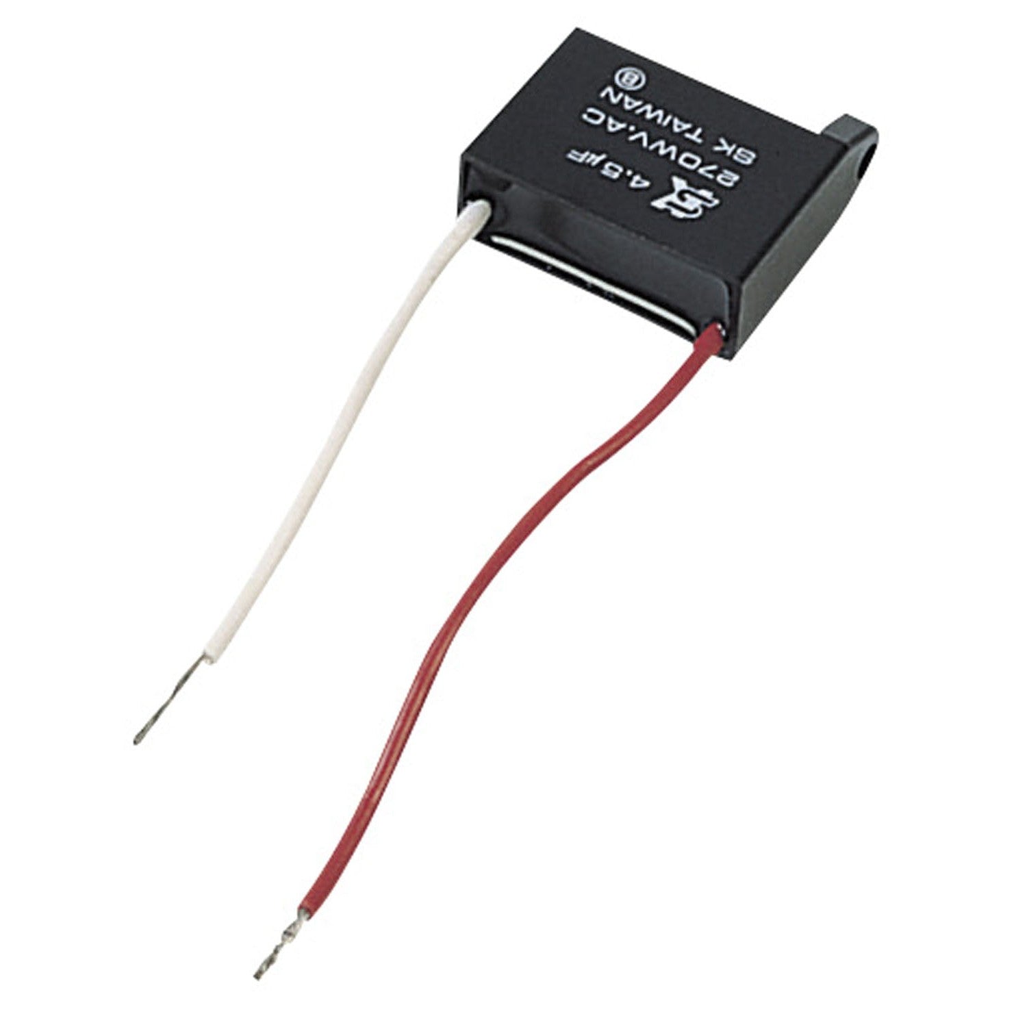 Craftmade - 45UF - Single Capacitor - Parts - Capacitor - Black