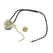 Craftmade - OFS-100 - On/Off Light Kit Switch - ON/OFF Light Switch - Bright Brass