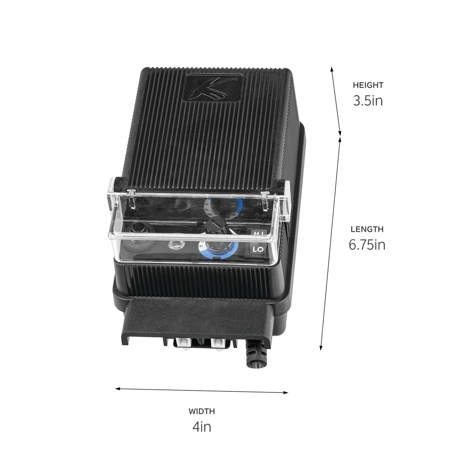 Kichler - 15E60BK - Transformer - Transformer - Standard Series - Black Material (Not Painted)