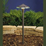 Kichler - 15317AZT - One Light Path & Spread - Textured Architectural Bronze