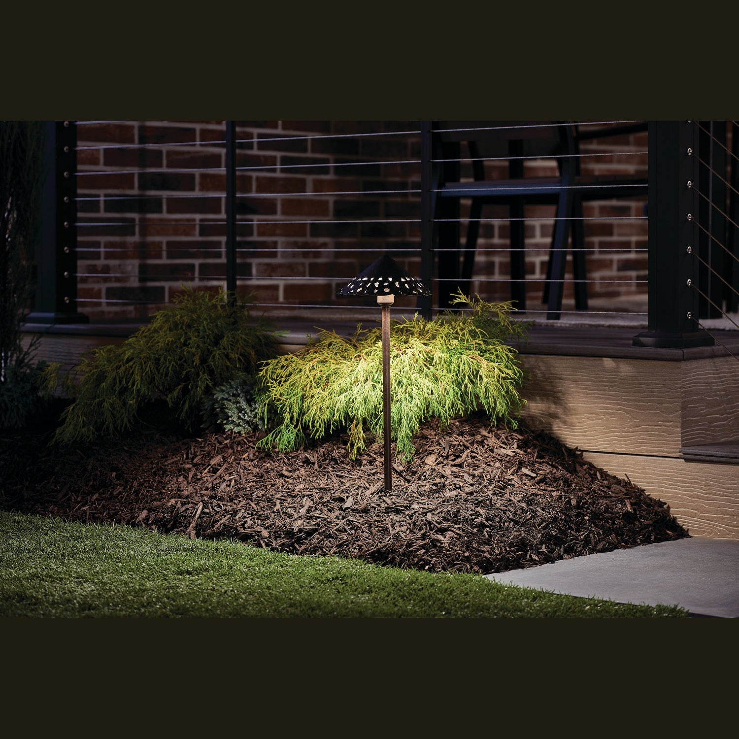 Kichler - 15871TZT - LED Path Light - Landscape Led - Textured Tannery Bronze
