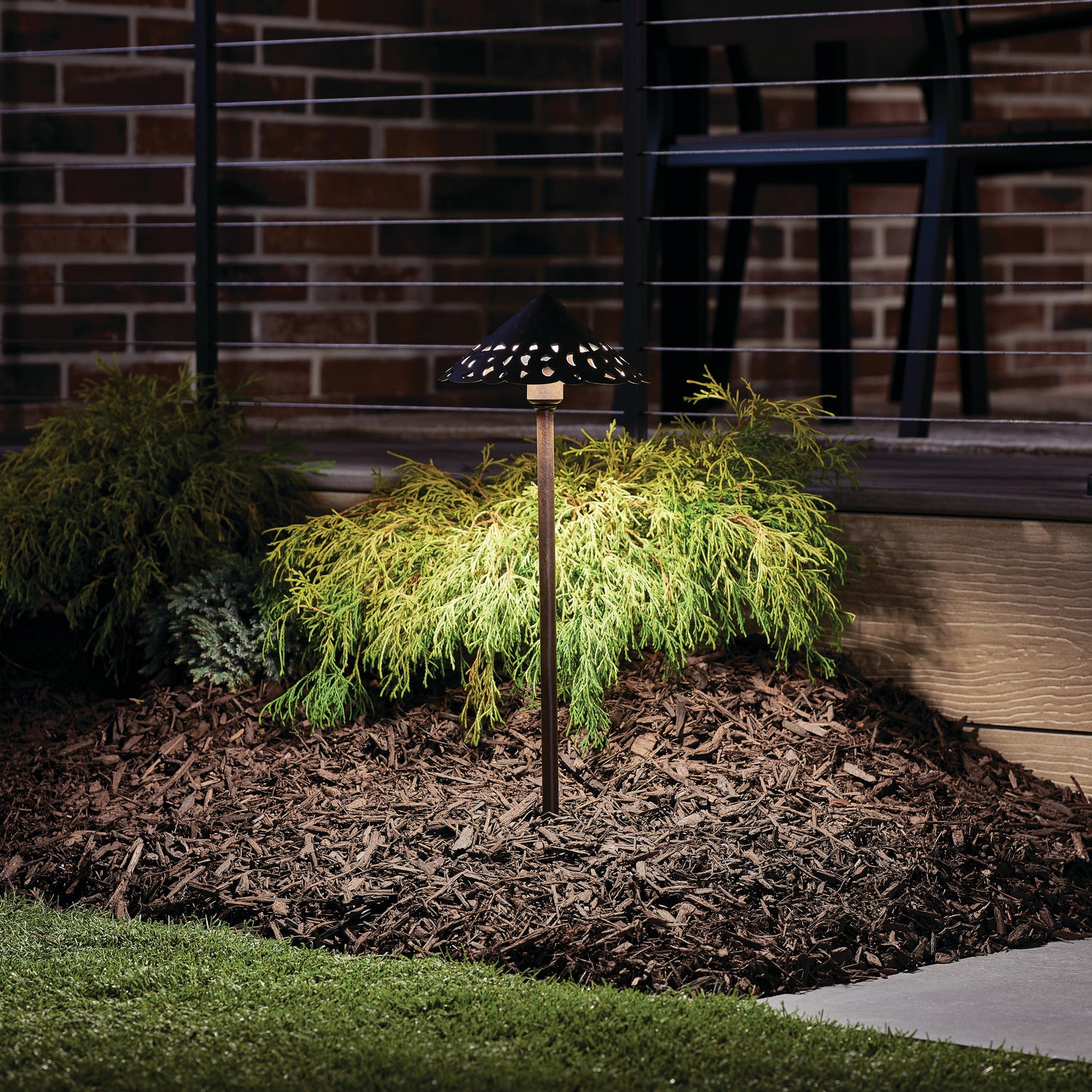 Kichler - 15871TZT - LED Path Light - Landscape Led - Textured Tannery Bronze