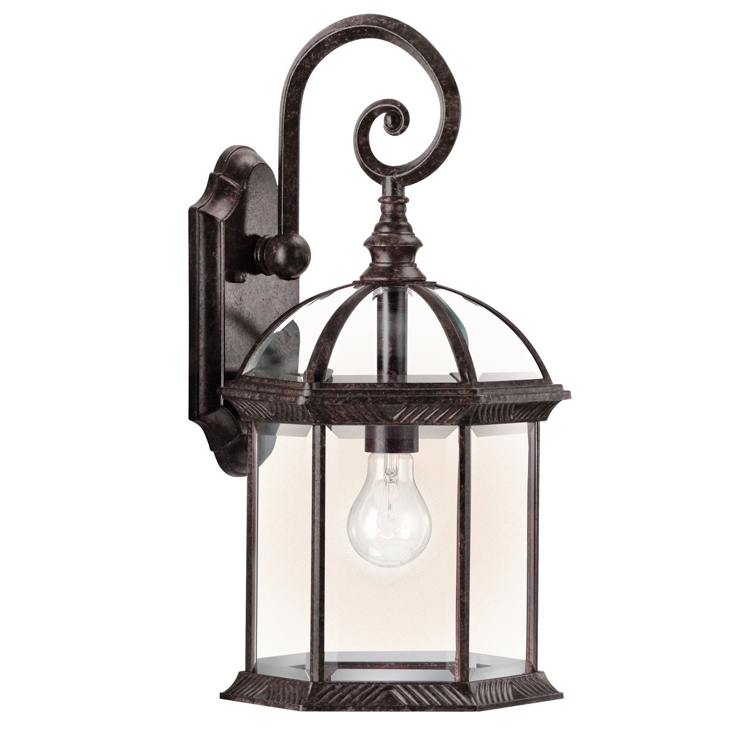 Kichler - 49186TZ - One Light Outdoor Wall Mount - Barrie - Tannery Bronze