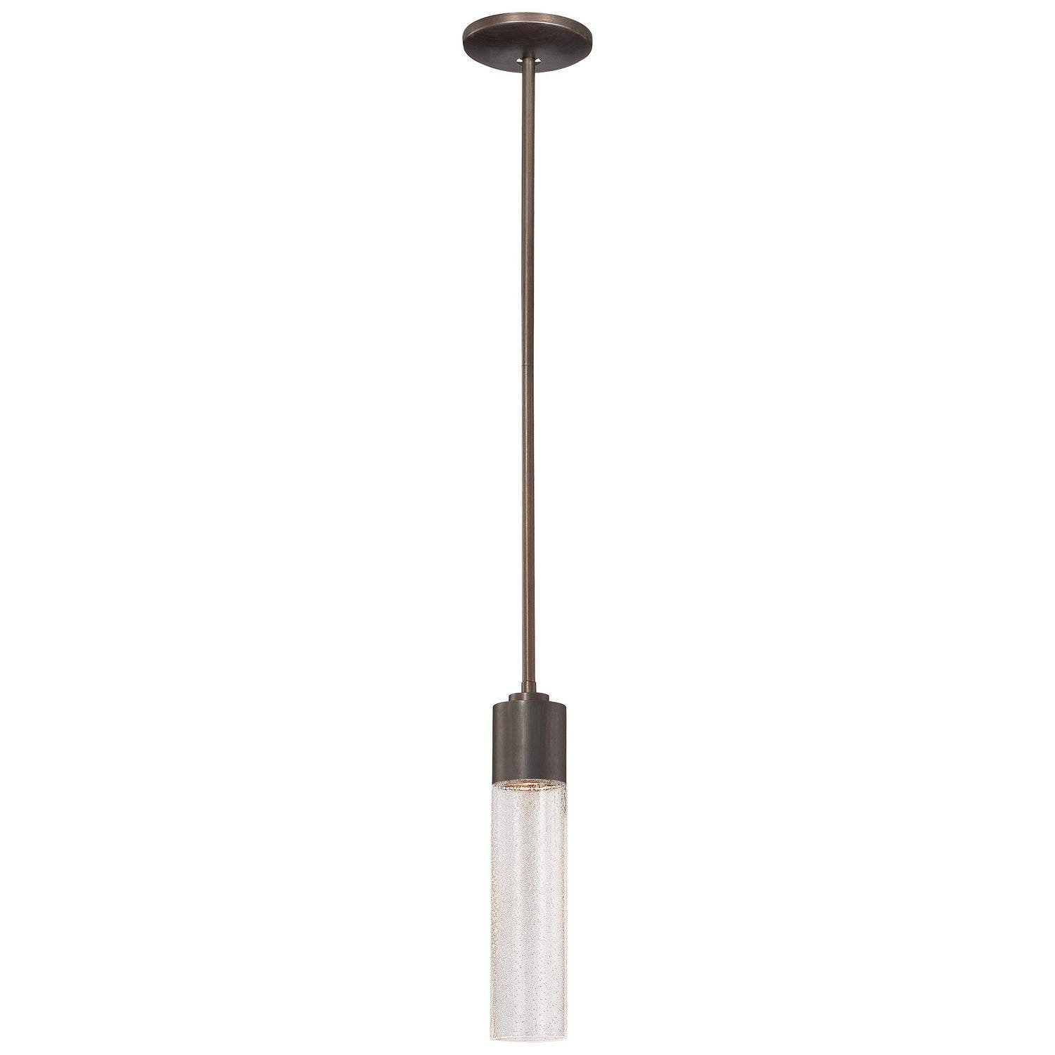 George Kovacs - P971-647 - One Light Mini Pendant - Light Rain - Copper Bronze Patina