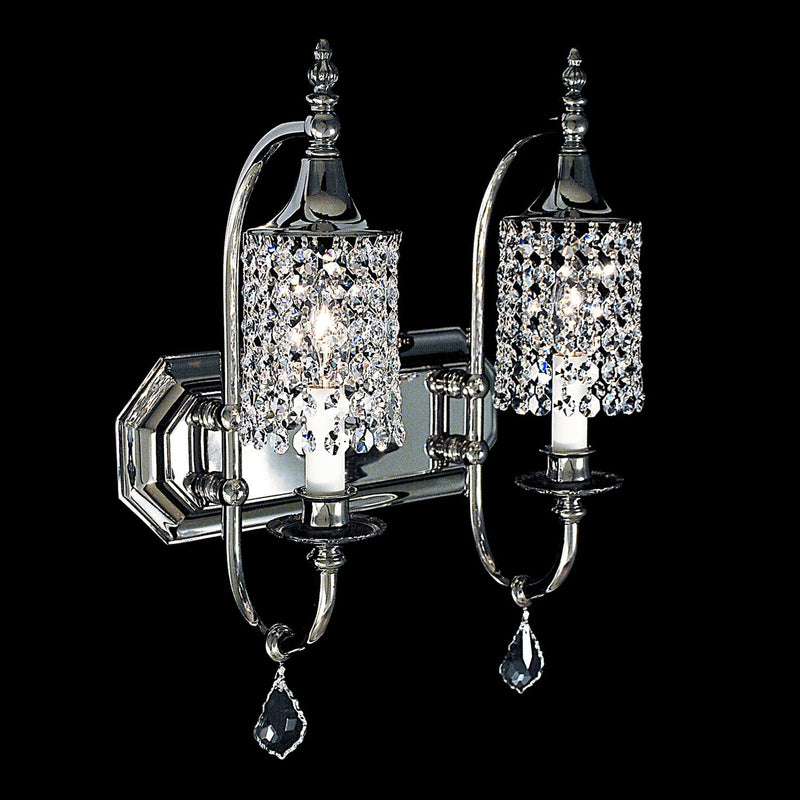 Framburg - 2042 PS - Two Light Wall Sconce - Princessa - Polished Silver