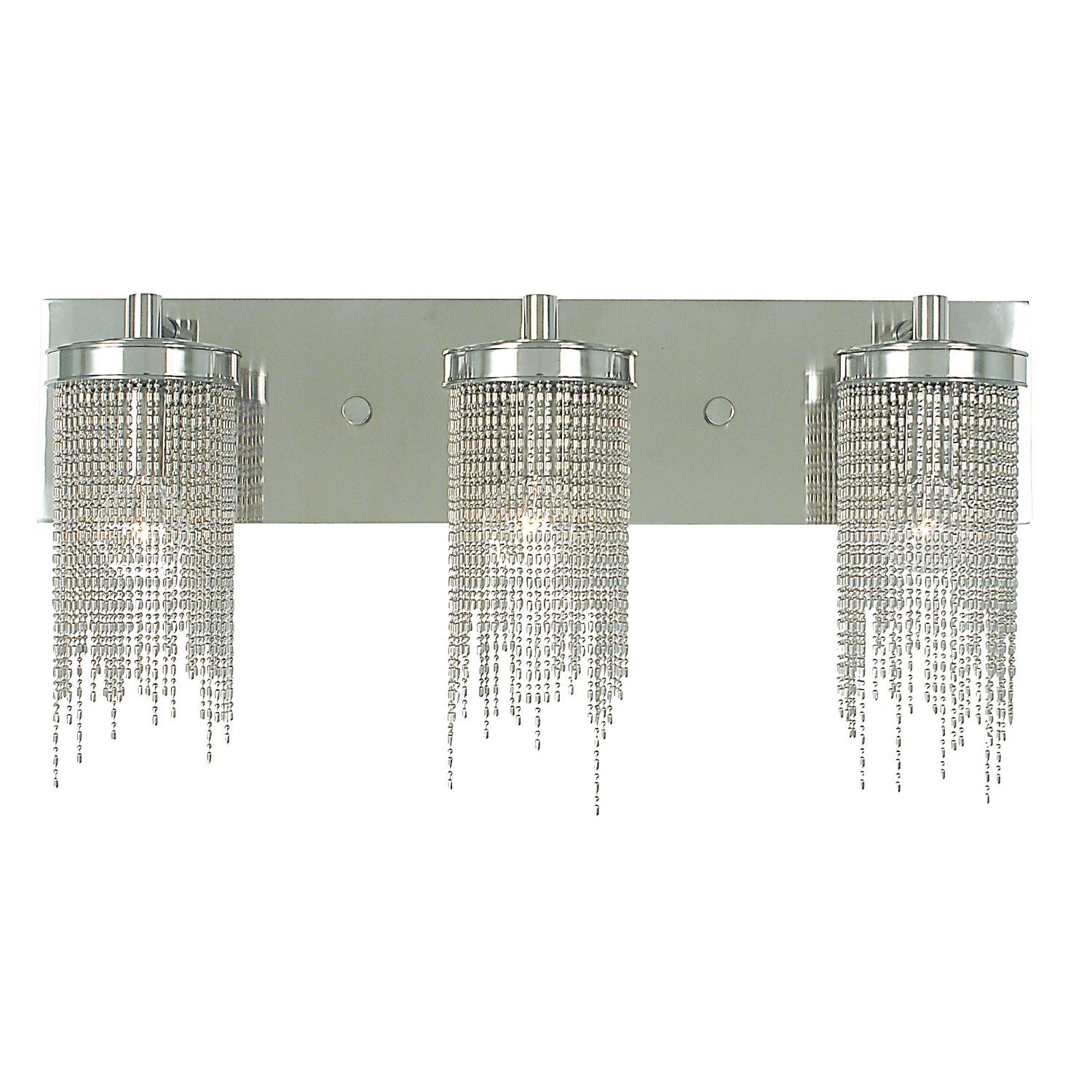 Framburg - 2293 PS - Three Light Wall Sconce - Guinevere - Polished Silver