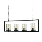 Currey and Company - 9742 - 12 Light Chandelier - Longhope Rectangular Chandelier - Bronze Gold