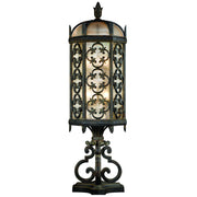 Fine Art Handcrafted Lighting - 324980ST - Three Light Outdoor Pier Mount - Costa del Sol - Black