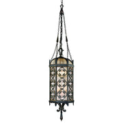 Fine Art Handcrafted Lighting - 325282ST - Four Light Outdoor Lantern - Costa del Sol - Black