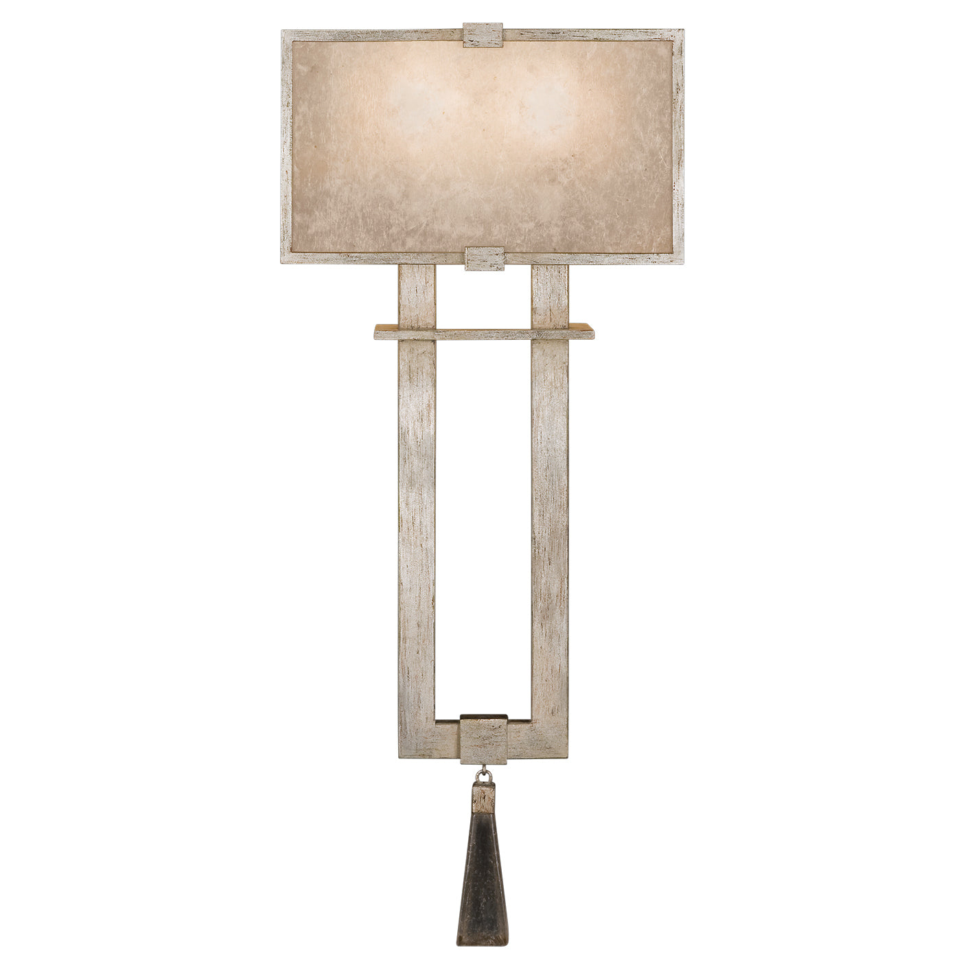 Fine Art Handcrafted Lighting - 600550-2ST - Two Light Wall Sconce - Singapore Moderne - Silver