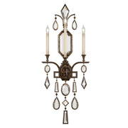 Fine Art Handcrafted Lighting - 710450-3ST - Three Light Wall Sconce - Encased Gems - Bronze