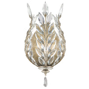 Fine Art Handcrafted Lighting - 759550ST - One Light Wall Sconce - Crystal Laurel - Silver